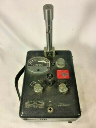 General Radio Sound Level Meter 1551 - B Vintage Test Equipment