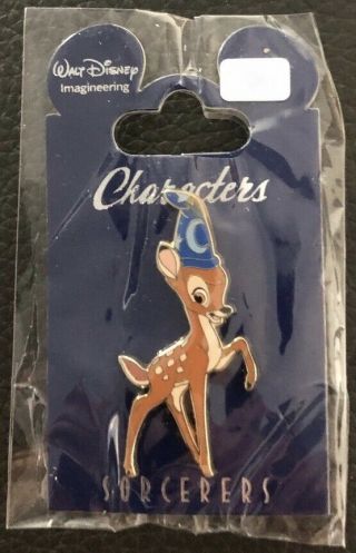 Wdi Characters In Sorcerer Hat Bambi Deer 85 Limited Edition Pin 2013