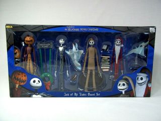 Neca The Nightmare Before Christmas Jack Of All Trades Boxed Set Skellington