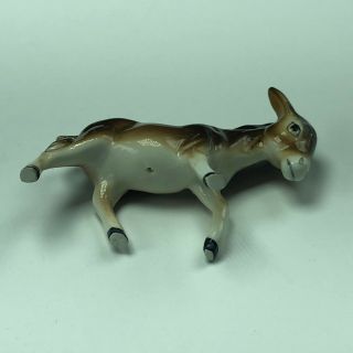 Fine Bone China miniature animal figurine vintage hagen renaker donkey ass mule 3