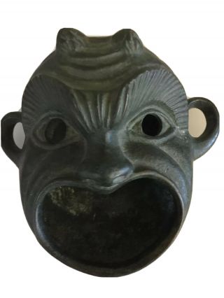 Antique Chinese Bronze / Brass - Monkey Censer/ Incense Burner - Meiji period 3