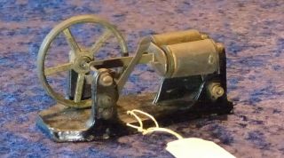 Vintage Antique Twin Coil Electric Toy Motor, .