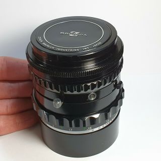 Vintage Zenza Komura Bronica S2 Nikon Nikkor - Q 1:3.  5 F= 105mm 10603 Lens & Cap