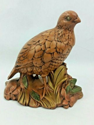 Vintage Holland Mold Quail Bird Ceramic Pottery Mid Century Modern Figurine 7 