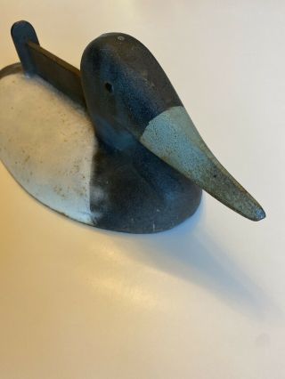 Antique / Vintage Cast Iron Duck Decoy Boot Scraper / Door Stop