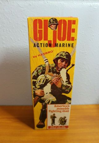 1964 - Vintage Gi Joe - Action Marine - Double Tm Marine Box