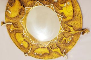 Disney Lion King Circle of Life Wall Mirror Limited Edition Pre - Owned 3