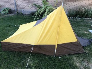 Vintage Caribou Mountaineering Backpacking Tent Made In Usa
