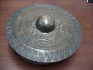 Vintage China,  South Asia Mindanao Brass Temple Ritual Gong Bell Kulintang
