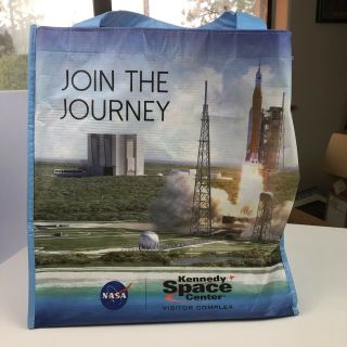 Kennedy Space Center Tote Bag 13x12x8 Photos