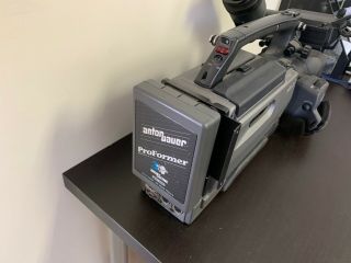 Vintage Sony DSR - 250 DVCam Digital Camcorder w/ DXF - 801 View Finder / battery. 2