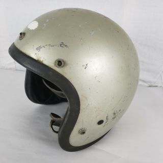 Vintage Bell Magnum Ii Motorcycle Helmet - Display Man Cave Toptex 1975