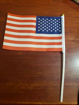48 Pack Mini American Flag On Stick 5 X 8 Make America Great -