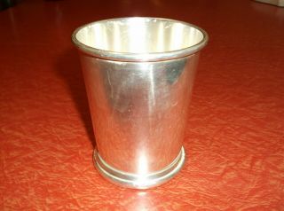 Vintage Frank Herschede Company Sterling Silver Julep Cup 3 3/4 " 144 Grams