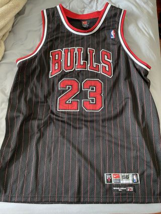 100 Authentic Michael Jordan Vintage Nike 95 - 96 Bulls Jersey Size 56 Xxxl Mens