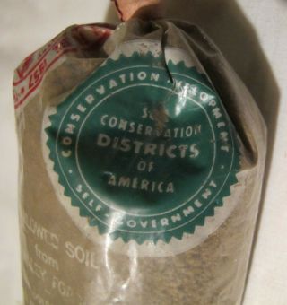 SOUVENIR BAG OF SOIL FROM VALLEY FORGE PA 1957 BOY SCOUTS NATIONAL JAMBOREE 3
