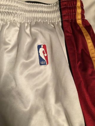 Vintage Miami Heat Nike game Shorts,  White Size 44,  NBA Authentics 3