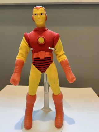 Vintage 1974 Mego Iron Man Wgsh 8 " Action Figure 100 Complete Type 1