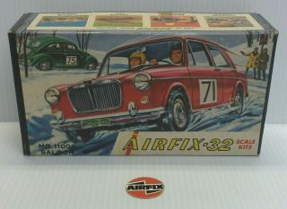 Vintage Airfix Mg 1100a Saloon 1.  32 Scale Model Car Kit (- Boxed) C4 - 50