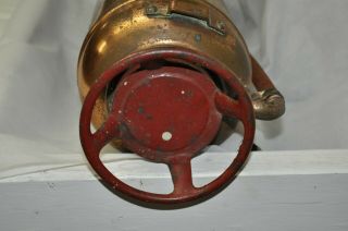 Vintage General Quick Aid Copper Fire Extinguisher From Detroit MI (empty) 3