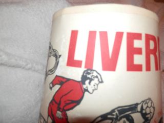 Vintage Liverpool FC Lamp & Shade circa 1960s 1970s We Are The Greatest 3