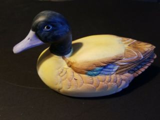 1984 Royal Crown Arnart Duck Porcelain Figurine By J.  Byron Hand Painted 6 1/4 "