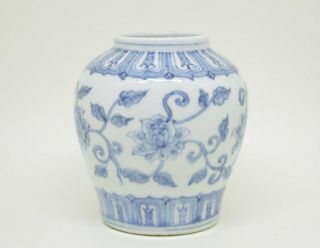 A Chinese Blue and White Porcelain Jar 2