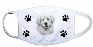 Great Pyrenees Cloth Mask Lp 28146 M