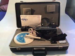 Vtg Whites Metal Detector Coinmaster 6/db With Case Only