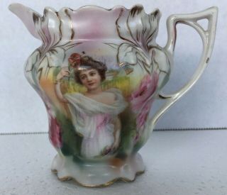 Vintage R.  S.  Prussia Porcelain Cream Pitcher