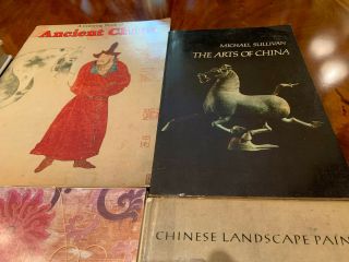 A Group Of Six Vintage Chinese Art Books.