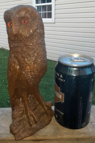 Wooden Owl,  Hand Carved,  Made With The Finest Quality Of Wood.