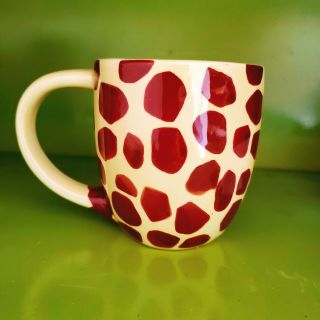 World Market Giraffe Surprise Inside 3d Coffee Mug Cup Tea Ceramic Animal