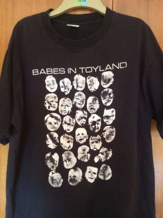 Vintage Babes In Toyland T Shirt Early 1990s