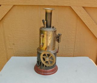 Weeden Steam Engine Model Toy Antique Brass 1900 