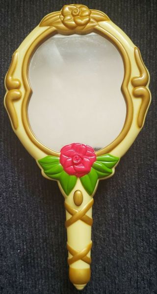 Vintage Beauty And The Beast Belle Talking Rose Magic Mirror Talk Images