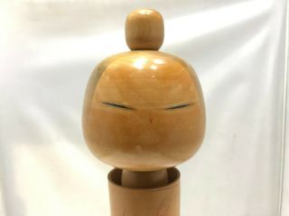 Japanese Big sosaku Kokeshi wooden doll by Sadao18.  89 inch 48cm 2