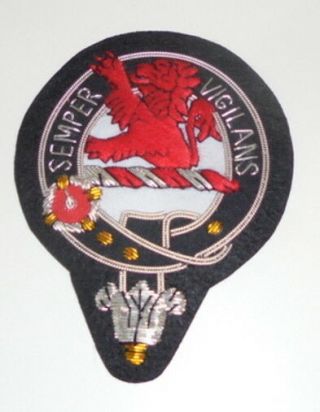 Royal Scottish Scotland Clan Wilson Crest Heraldry Family Name Reunion Uk Patch