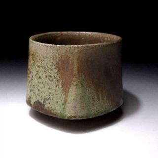 @jj36: Vintage Japanese Pottery Tea Bowl Of Shigaraki Ware