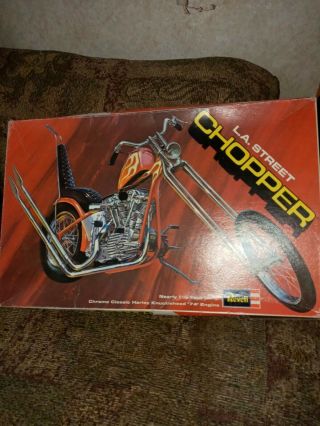 Old School Chopper Vintage Hard To Find Very Rare Box Is Okay And Model Kit