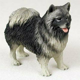 Keeshond Dog Figurine,  Standard Size