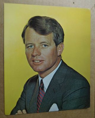 Robert F Kennedy Rfk Color 8x10 Portrait Photo