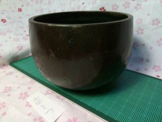 4.  054 " Japanese Vintage Buddhist Copper Bell Machine - Pounded Forged Hg005
