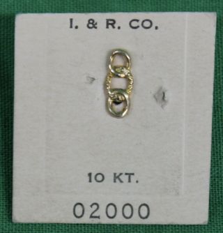 Vintage Odd Fellows 10k Gold Lapel Pin