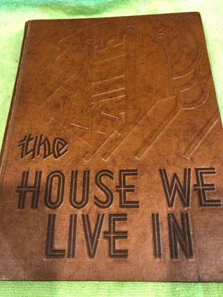 1949 HUGHES High School Yearbook CINCINNATI,  Ohio “the HOUSE WE LIVE IN” 2