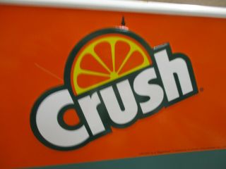 Orange Crush - - Green Board - Menu Chalkboard - Gas Station Price Sign - Vintage