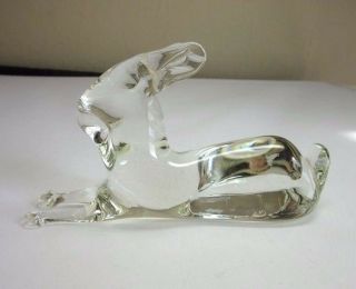 Blown Glass Bunny Rabbit Figurine