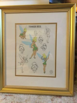 Peter Pan’s Tinkerbell " Pixie Poses " Limited Edition Serigraph