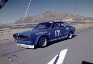 Vintage 1977 16mm Film Movie Datsun 610 Lady Blue Balboa Race Team @ Riverside