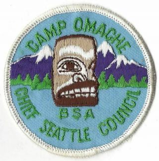 Camp Omache Patch - Chief Seattle Council